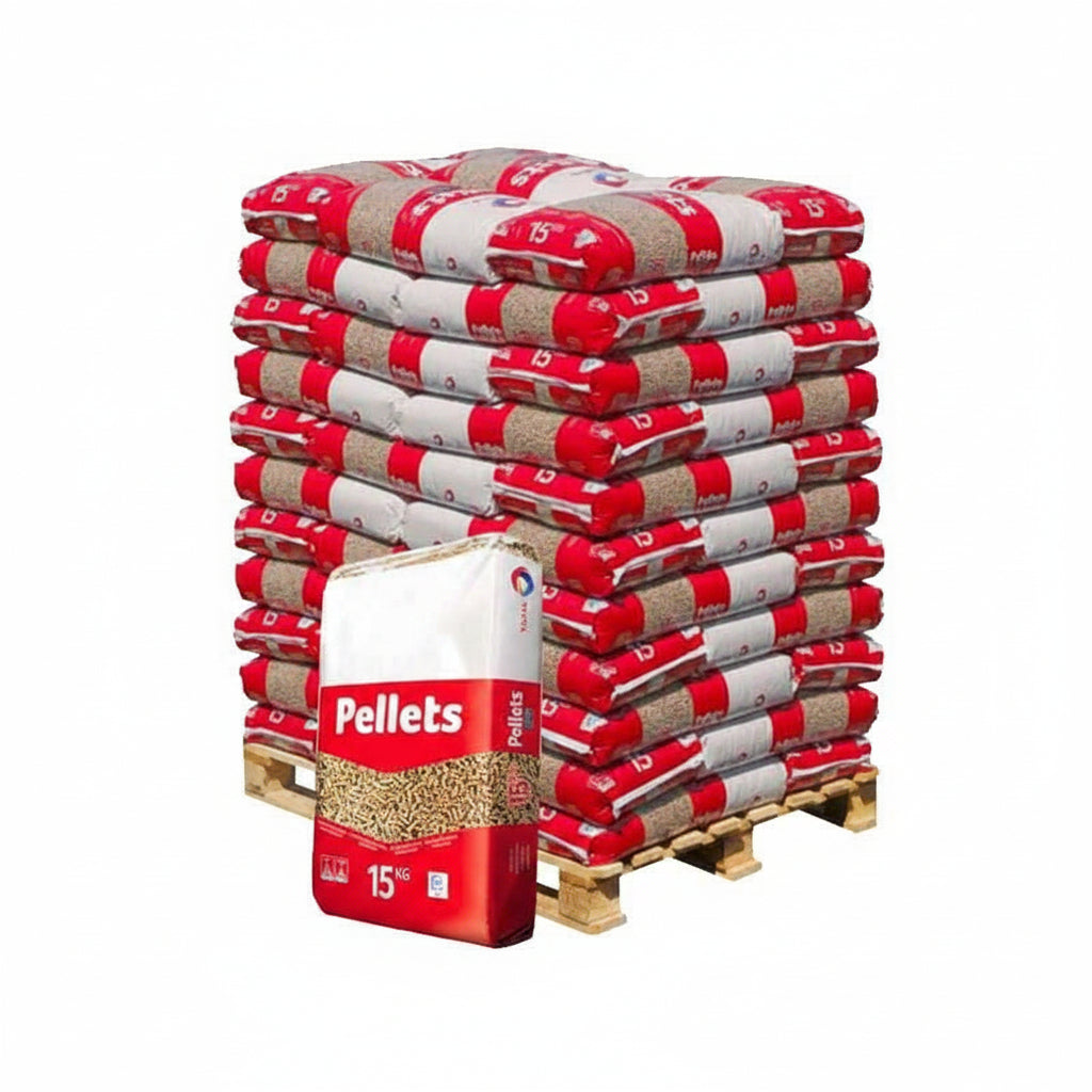 Granulés Bois Premium TotalEnergies Palette 66 Sacs 15kg Chaleur Optimale