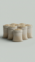 Wood Pellets in Linen Bag