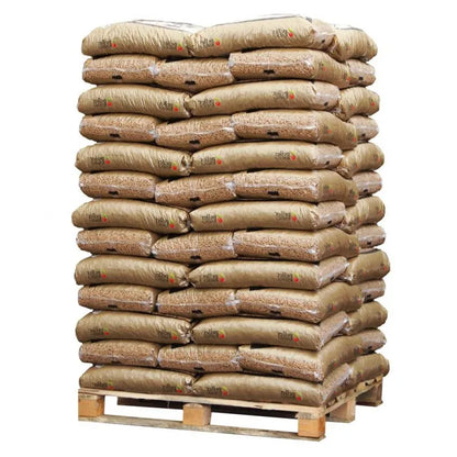 Granulés de Bois Premium Gold EN Plus A1 Haute Performance - Palette 975 kg