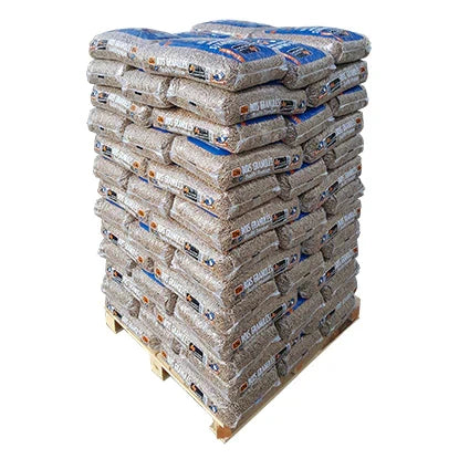 Granulés de Bois Woodstock® Premium Certifiés NF DINplus - Palette 72 Sacs 15kg