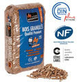Granulés de Bois Woodstock® Premium Certifiés NF DINplus - Palette 72 Sacs 15kg