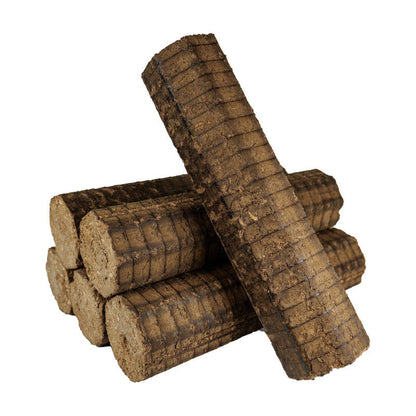 Bûches Compressées Haute Performance  - 42 Cartons Écologiques