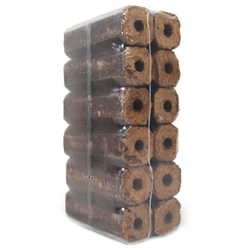 Bûches Densifiées Pini Kay Premium: Chaleur Intense, Flamme Sublime, 960 kg
