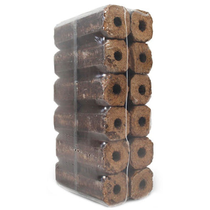 Bûches Densifiées Pini Kay Premium: Chaleur Intense, Flamme Sublime, 960 kg