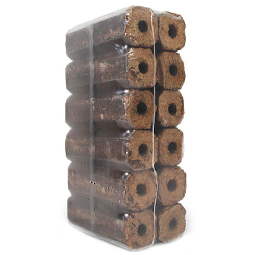 Bûches Densifiées Pini Kay Premium: Chaleur Intense, Flamme Sublime, 960 kg