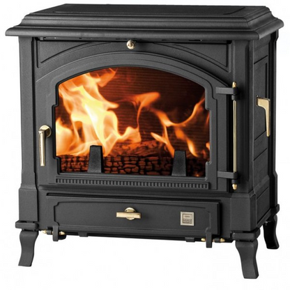 Poêle à Bois Nestor Martin Harmony III 12KW, Chauffage Puissant et Élégant